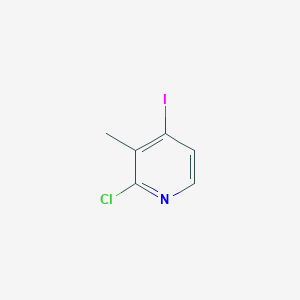 molecular formula C6H5ClIN B124934 2-Chloro-4-iodo-3-methylpyridine CAS No. 153034-88-9