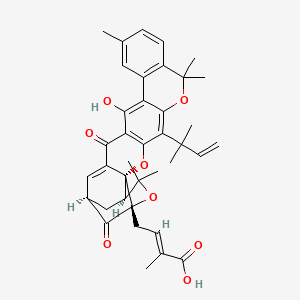 molecular formula C38H40O8 B1249340 高迪酸 G 