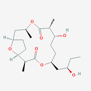 molecular formula C21H36O7 B1249343 Feigrisolide C 