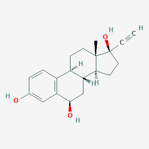 molecular formula C20H24O3 B124935 6beta-Hydroxy-ethinylestradiol CAS No. 56324-28-8