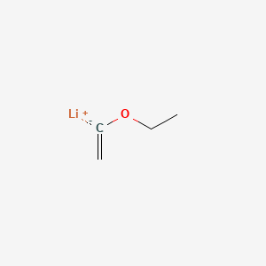 molecular formula C4H7LiO B1249356 1-Ethoxyvinyllithium CAS No. 40207-59-8