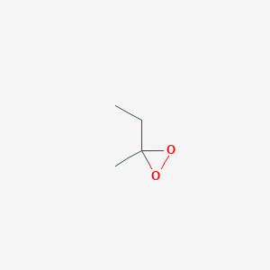 molecular formula C4H8O2 B1249362 Ethylmethyldioxirane CAS No. 58272-12-1
