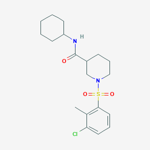 molecular formula C19H27ClN2O3S B1249365 INCB13739? 