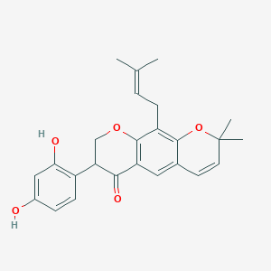 molecular formula C25H26O5 B1249390 Bidwillon B 