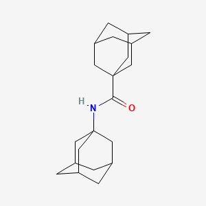 molecular formula C21H31NO B12494016 N-(1-adamantyl)adamantane-1-carboxamide 