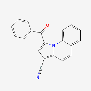 1-Benzoyl-3-cyanopyrrolo[1,2-a]quinoline
