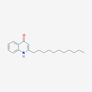 molecular formula C20H29NO B1249416 2-Undecyl-4(1H)-quinolinone CAS No. 56183-46-1