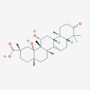 molecular formula C30H46O5 B1249425 Sandorinic acid B 