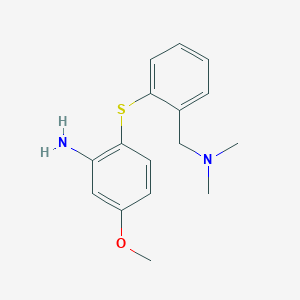 2-(2-Dimethylaminomethyl-phenylsulfanyl)-5-methoxy-phenylamine
