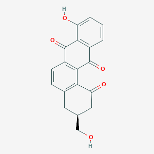 (3S)-8-hydroxy-3-(hydroxymethyl)-3,4-dihydro-2H-benzo[a]anthracene-1,7,12-trione