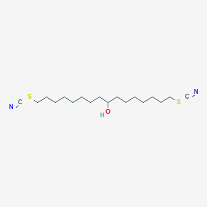 molecular formula C18H32N2OS2 B1249464 Thiocyanatin A 