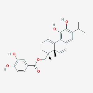 molecular formula C27H30O6 B1249470 Plectranthol A 