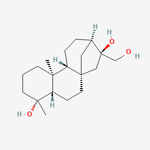 (1S,4S,5R,9S,10R,13R,14S)-14-(Hydroxymethyl)-5,9-dimethyltetracyclo[11.2.1.01,10.04,9]hexadecane-5,14-diol