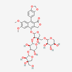 molecular formula C41H48O23 B1249477 Ciliatoside B 
