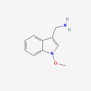 1-Methoxy-3-(aminomethyl)indole
