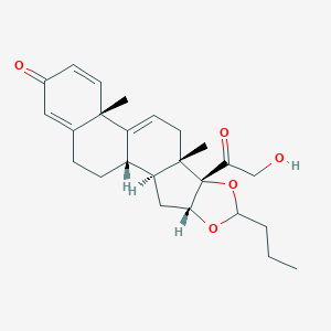 molecular formula C25H32O5 B124950 9,11-Anhydrobudesonide CAS No. 313474-58-7