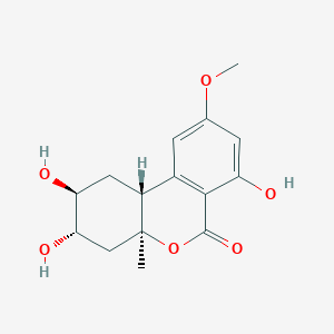 molecular formula C15H18O6 B1249505 Dihydroaltenuene B 