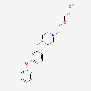 molecular formula C21H28N2O3 B1249509 ZK 756326 