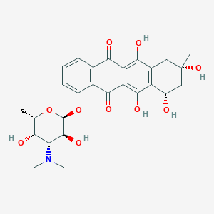 molecular formula C27H31NO10 B1249510 Komodoquinone A 