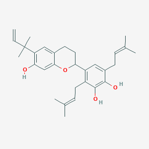 molecular formula C30H38O4 B1249520 Kazinol Q 