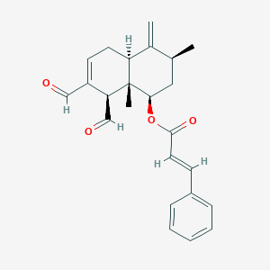 molecular formula C24H26O4 B1249549 Paxidal 