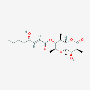 molecular formula C20H32O7 B1249551 Botcinin F 