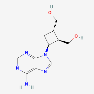 molecular formula C11H15N5O2 B1249561 Cyclobut A 