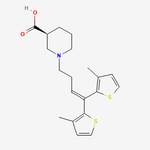 molecular formula C20H25NO2S2 B1249574 NO 05-0329 CAS No. 115103-55-4
