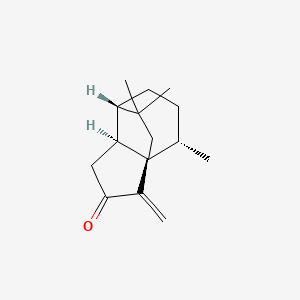 molecular formula C15H22O B1249575 Suberosenone 