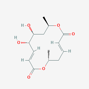 molecular formula C14H20O6 B1249577 10-epi-Colletodiol 