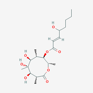 molecular formula C20H34O8 B1249578 博西诺内酯 