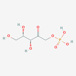 molecular formula C5H11O8P B1249599 L-Xylulose 1-phosphate 
