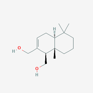 molecular formula C15H26O2 B1249602 Drimendiol 