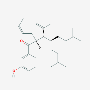 molecular formula C29H42O2 B1249620 Garcinielliptone FA 