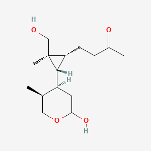 molecular formula C15H26O4 B1249621 Dichomitone 