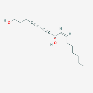 molecular formula C17H26O2 B1249628 Virol B 