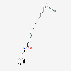 molecular formula C25H33NO B1249636 Callyspongamide A 