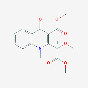 molecular formula C16H17NO6 B1249649 Sarcomejine 