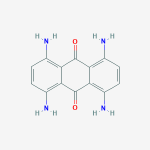 molecular formula C14H12N4O2 B124965 Disperse Blue 1 CAS No. 2475-45-8