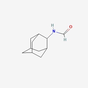 molecular formula C11H17NO B12496643 Formamide, N-(2-adamantyl) CAS No. 24161-71-5