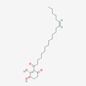 molecular formula C26H44O4 B1249684 Surinone C 