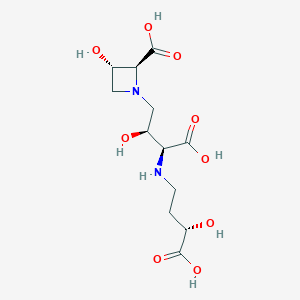 molecular formula C12H20N2O9 B1249689 3-表-3-羟基麦芽酸 