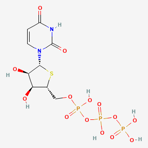 molecular formula C9H15N2O14P3S B1249690 4'-Thiouridine 5'-triphosphate 