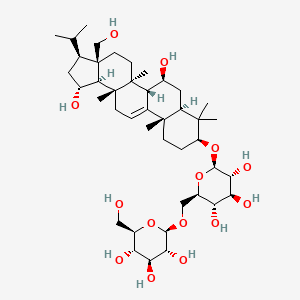 molecular formula C42H70O14 B1249699 茜草苷 G 