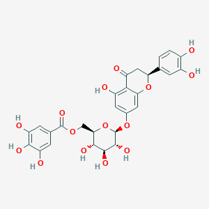 (2S)-eriodictyol 7-O-(6''-O-galloyl)-beta-D-glucopyranoside