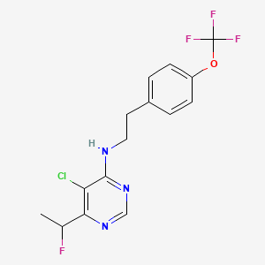 molecular formula C15H14ClF4N3O B1249704 氟苯醚菌酯 CAS No. 170015-32-4