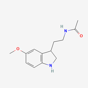 molecular formula C13H18N2O2 B1249714 2,3-Dihydromelatonin 