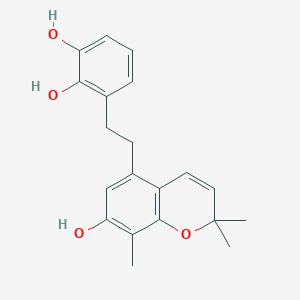 molecular formula C20H22O4 B1249718 Preracemosol B 
