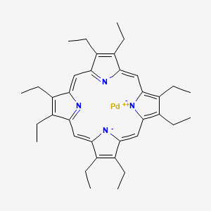 molecular formula C36H44N4Pd B12497474 Palladium(II) octaethylporphine 