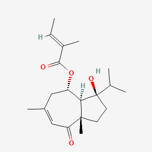 molecular formula C20H30O4 B1249762 Lapidin 